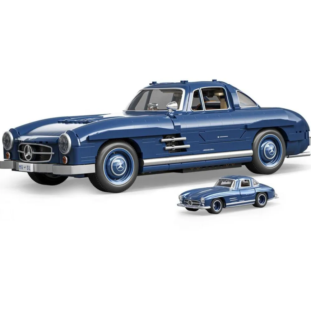 Mattel Brick Shop Mercedes 300SL Hot Wheels à construire -^ Sport Et Aventures
