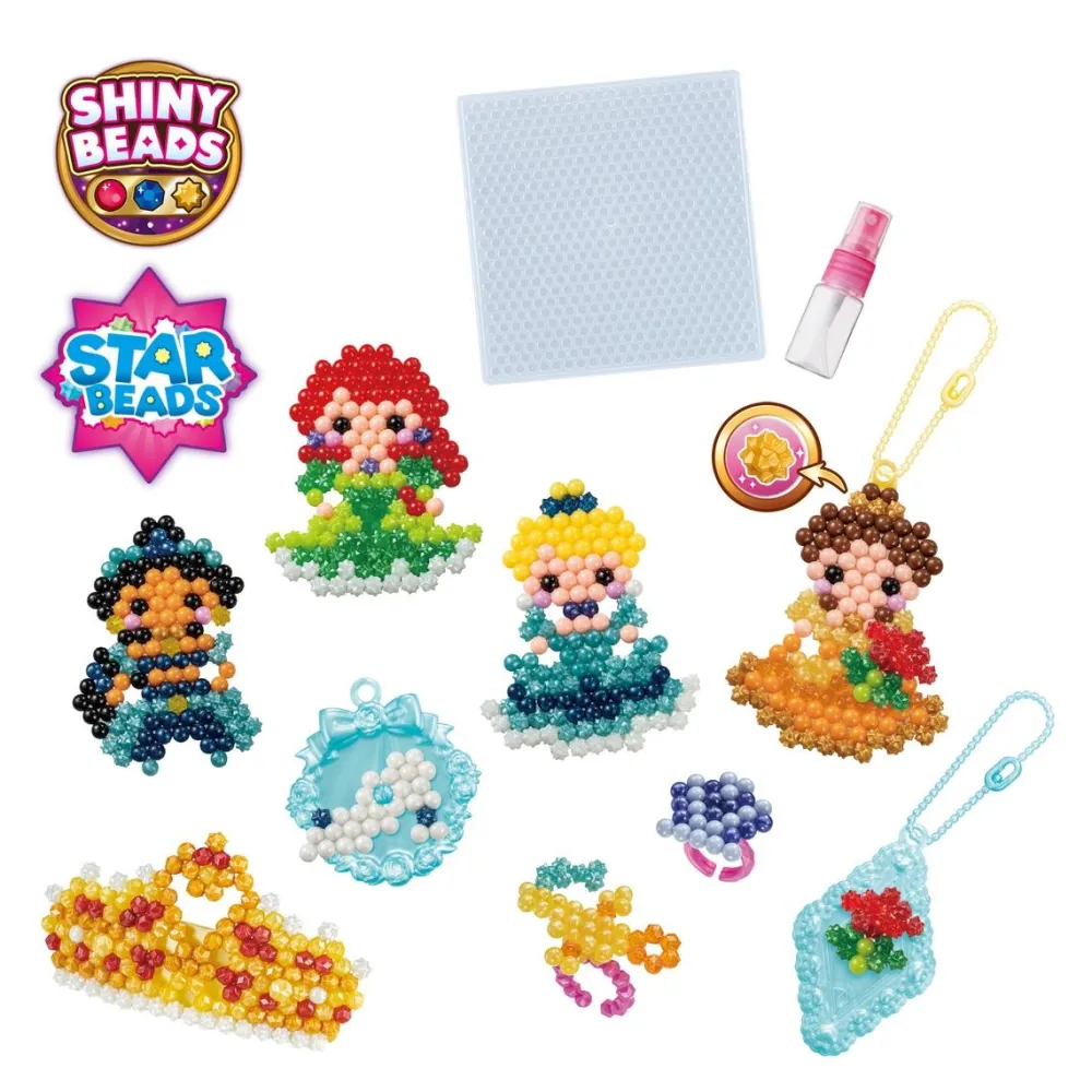 Aquabeads Mes accessoires de Princesses Disney -^ Perles, Bijoux Et Perles À Repasser