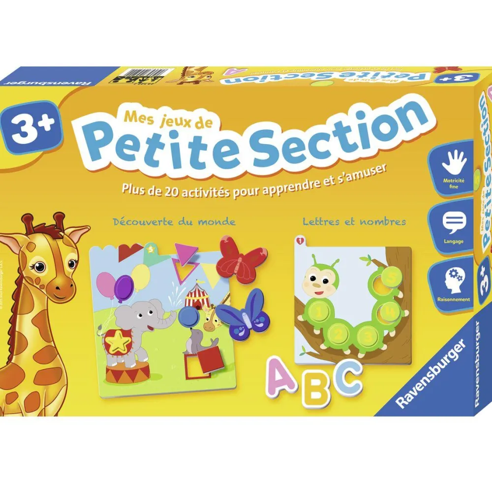 Ravensburger Mes jeux de petite section^ Apprentissage Des Lettres Et Écritures