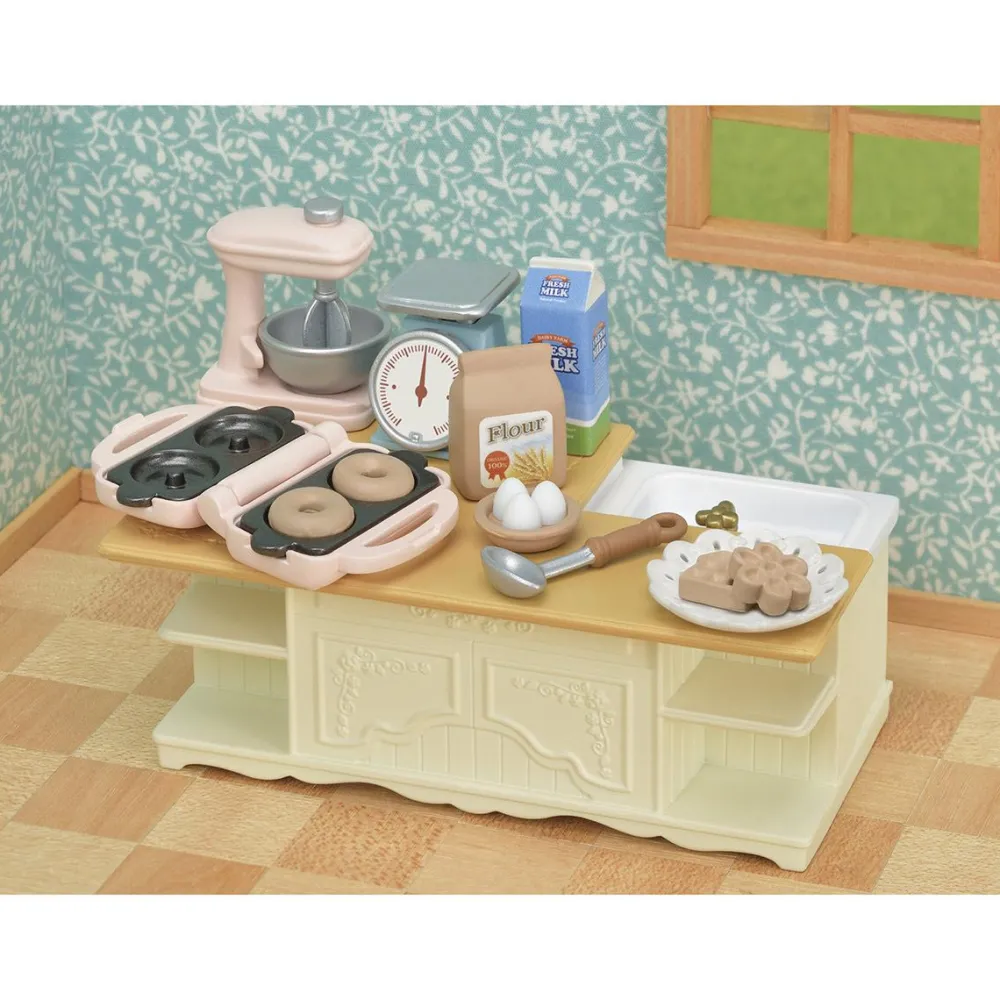 Sylvanian Families Meuble de cuisine et accessoires - 5442^ Mini-Univers|Les Héros Et Personnages