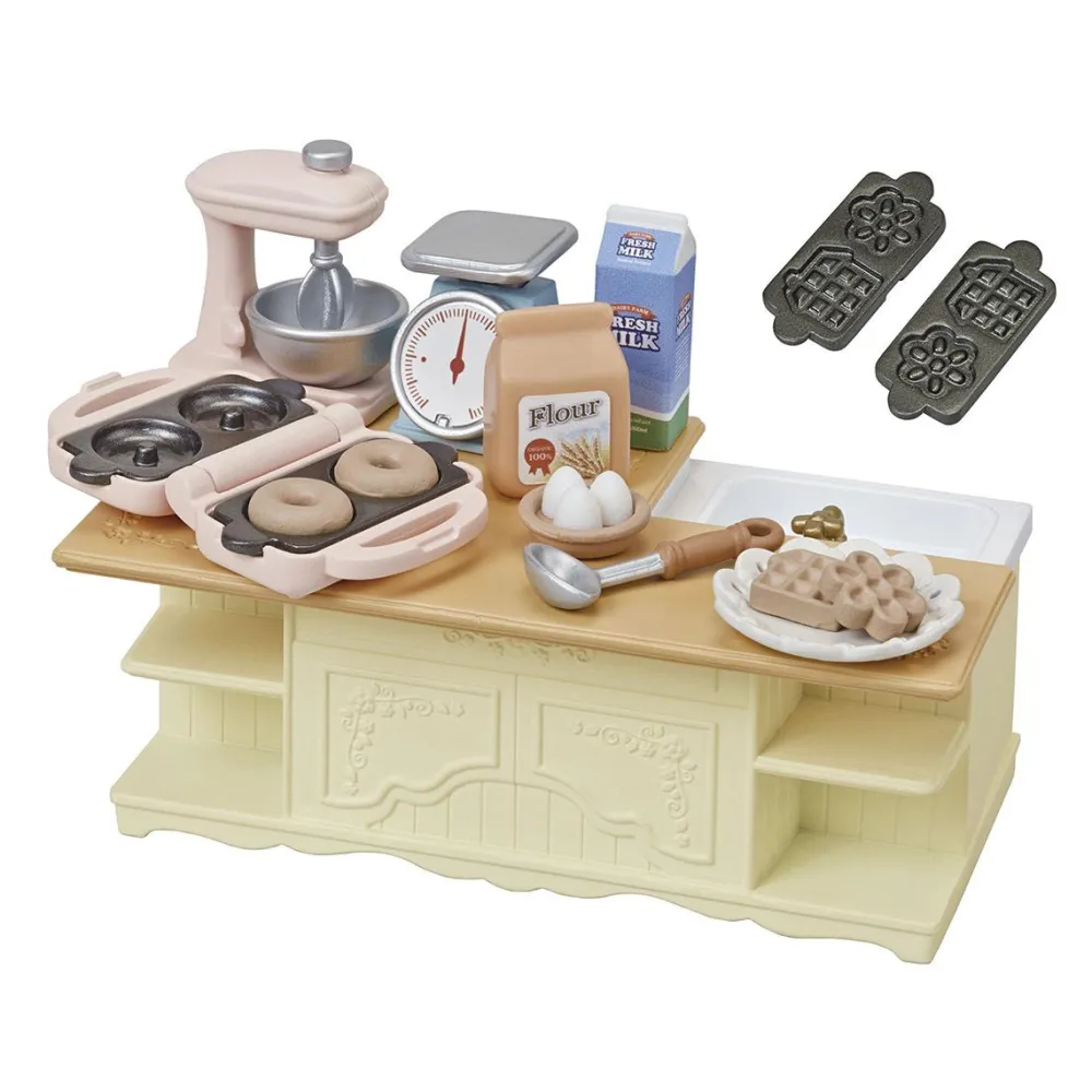 Sylvanian Families Meuble de cuisine et accessoires - 5442^ Mini-Univers|Les Héros Et Personnages
