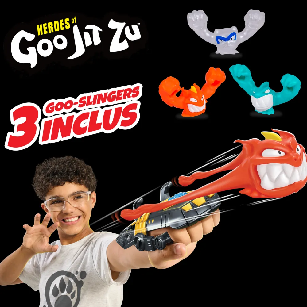 Moose Méga Lanceur Goo Slingers - Goo Jit Zu^ Les Figurines Interactives Et À Fonction