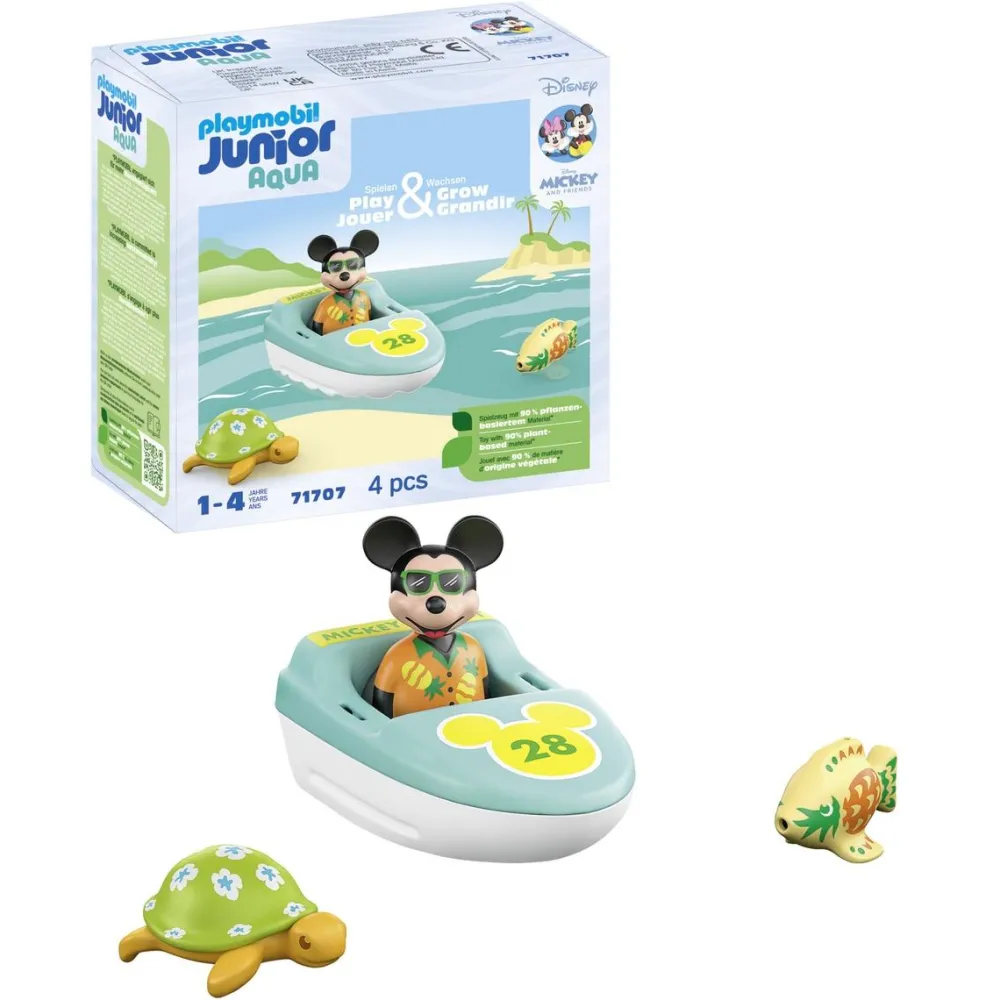 Playmobil Mickey avec bateau Junior 71707^ Le Sport, Les Loisirs Et Les Vacances