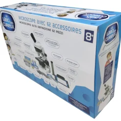 LE LABO DES CURIEUX Microscope avec 62 accessoires^ Physique Et Chimie