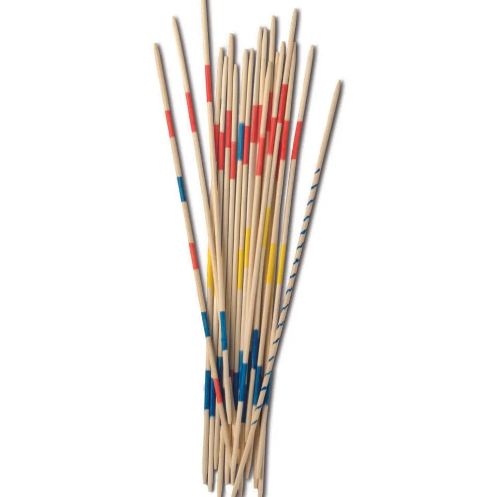 Nom d'un pion Mikado avec sac de rangement^ Jeux Traditionnels Et Poker
