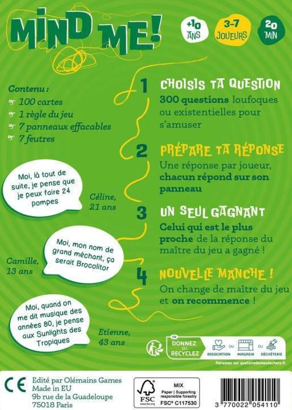 Blackrock Mind Me^ Jeux D'Ambiance