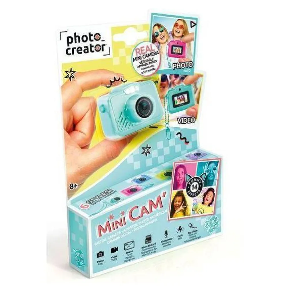 Canal Toys Mini appareil photo numérique - Mini Cam Photo Creator Original^ Appareils Photos Et Vidéo