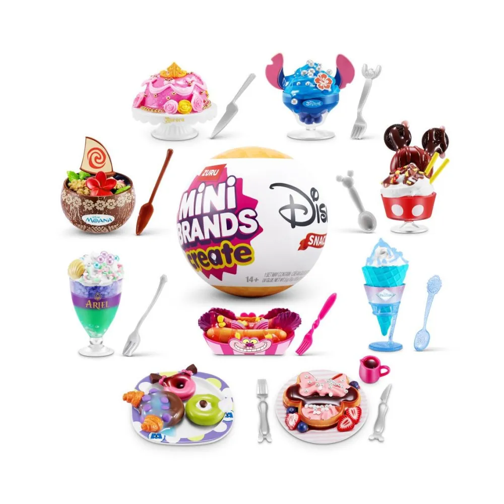 Zuru Mini Brands Create Disney Snacks^ Mini-Univers