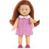 Corolle Mini Corolline Ruby robe Vichy^ Poupées Classiques