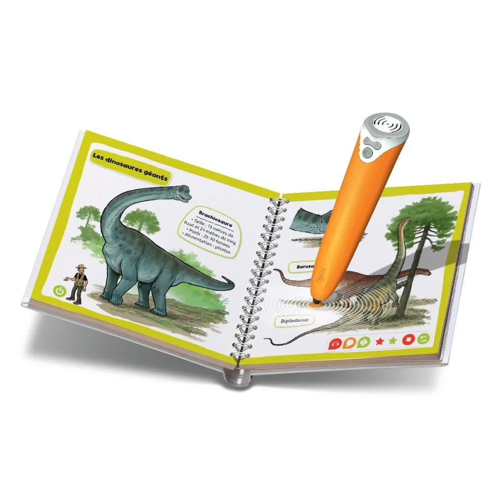 Ravensburger Mini doc Tiptoi les dinosaures^ Stylos Interactifs