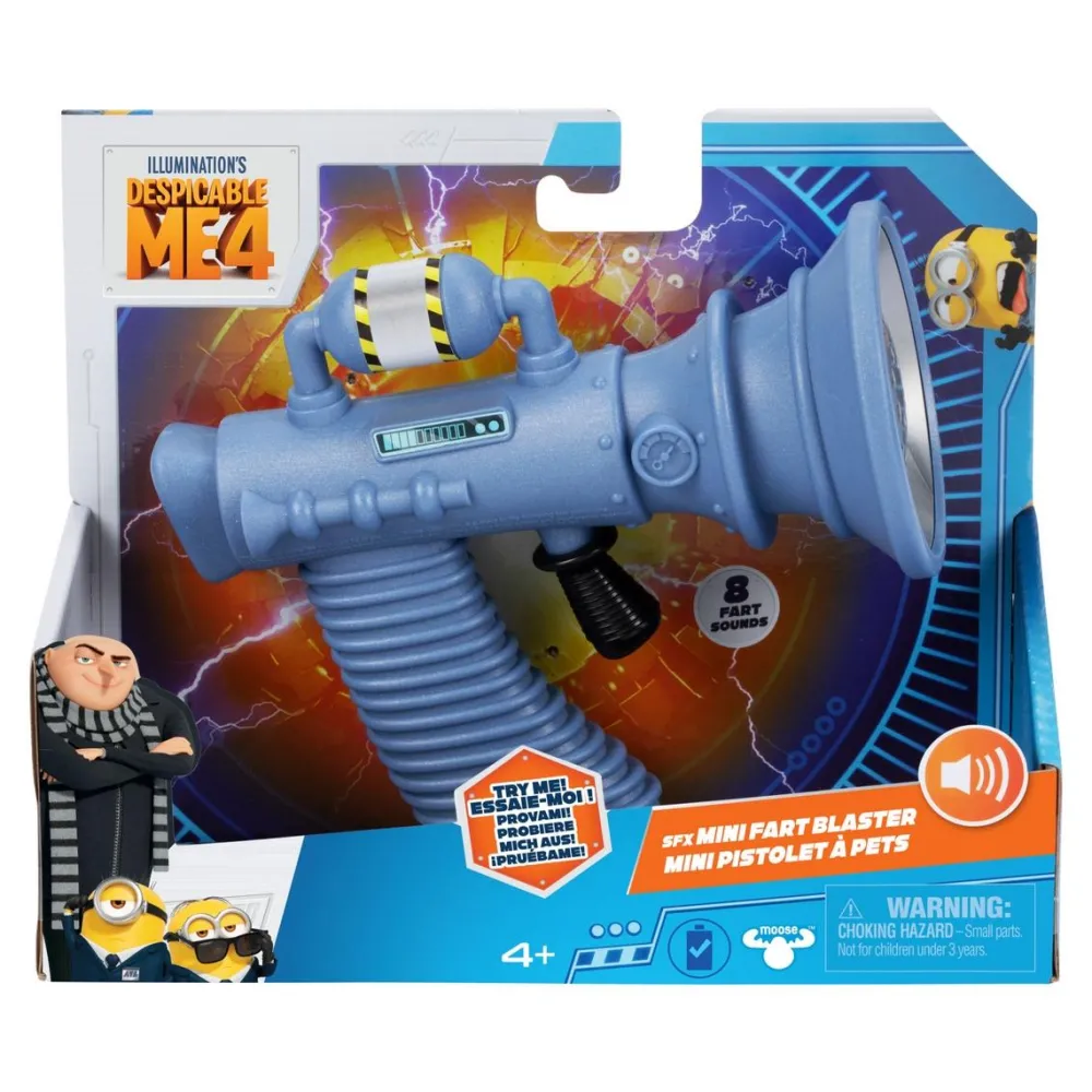 Moose Mini pistolet à prouts Moi Moche et Méchant^ Les Figurines Interactives Et À Fonction