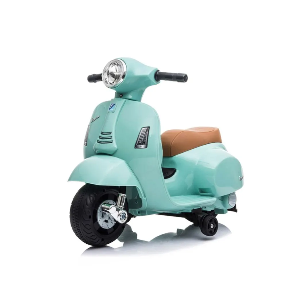 MGM Mini vespa GTS électrique et lumineux - Vert d'eau^ Véhicules D'Extérieur