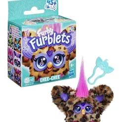 Hasbro Mini-peluche Furby furblet Chee Chee^ Peluches Électroniques Interactives