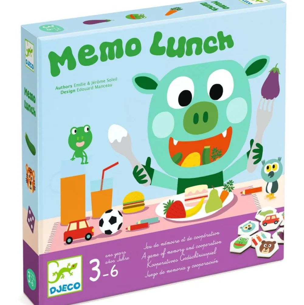 Djeco Mémo Lunch^ Jeux D'Apprentissage
