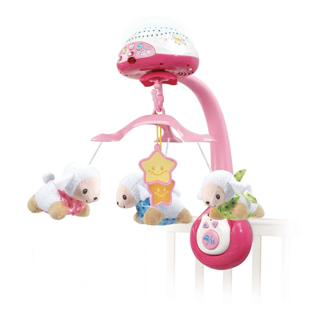 Varta Mobile Lumi compte-moutons rose^ Mobiles Et Veilleuses