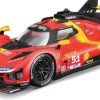 Bburago Modèle Réduit 1/24 Ferrari Racing 499p Lmh 2023 De^ Modèles Réduits