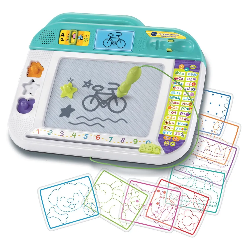 Varta Mon ardoise interactive apprenti écriture^ Apprentissage Des Lettres Et Écritures