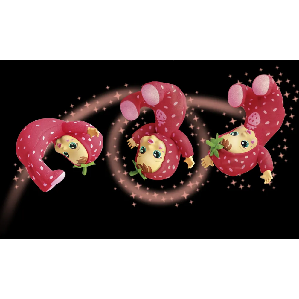 Lansay Mon bébé cabrioles Lina la fraise^ Poupons Interactifs