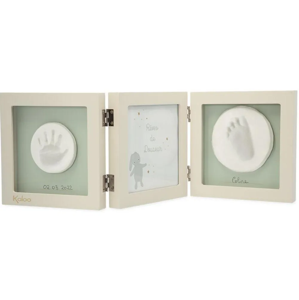 Kaloo Mon cadre photo et empreintes^ Coffrets Et Cadeaux Naissance