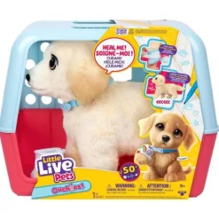 Moose Mon chien ouchies Little live Pets^ Peluches Électroniques Interactives