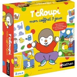 Nathan Mon coffret 7 jeux Tchoupi^ Autres Apprentissages