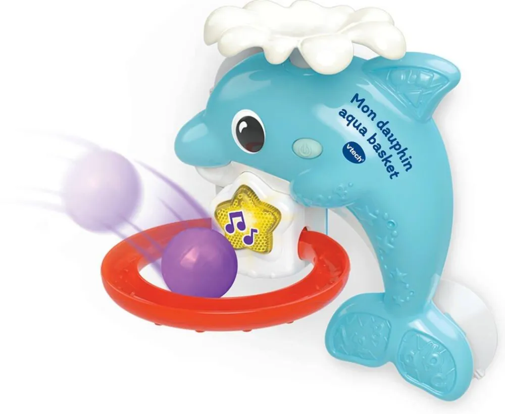 VTech Mon Dauphin Aqua Basket De^ Jouets De Bain