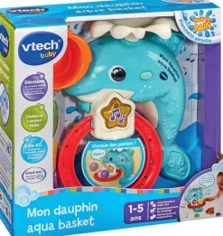VTech Mon Dauphin Aqua Basket De^ Jouets De Bain