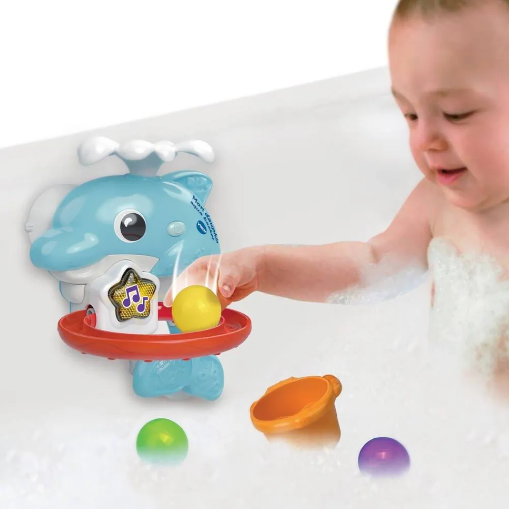 VTech Mon Dauphin Aqua Basket De^ Jouets De Bain