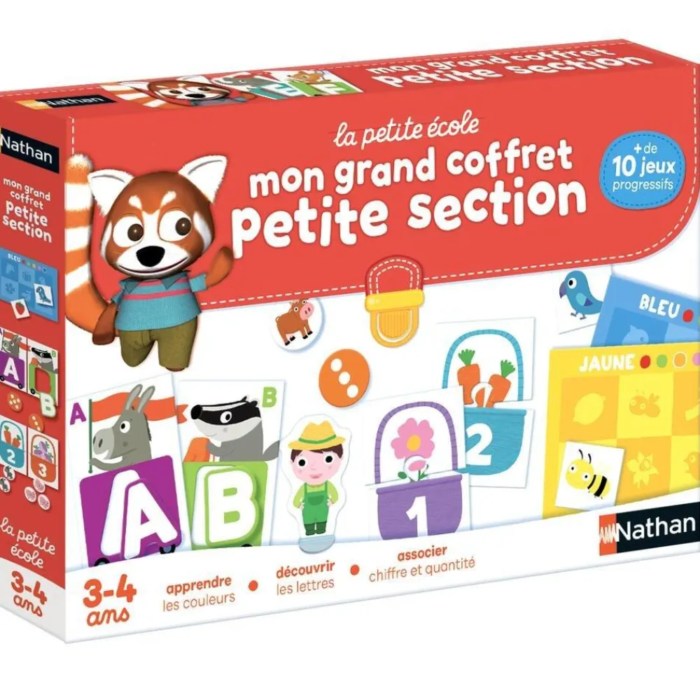 Diset Mon grand coffret Petite Section^ Apprentissages Des Chiffres Et Calculs|Apprentissage Des Lettres Et Écritures