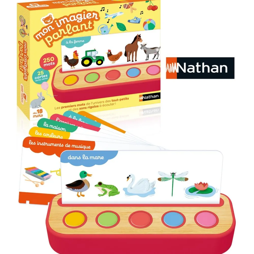 Nathan Mon imagier parlant^ Apprentissage Des Lettres Et Écritures