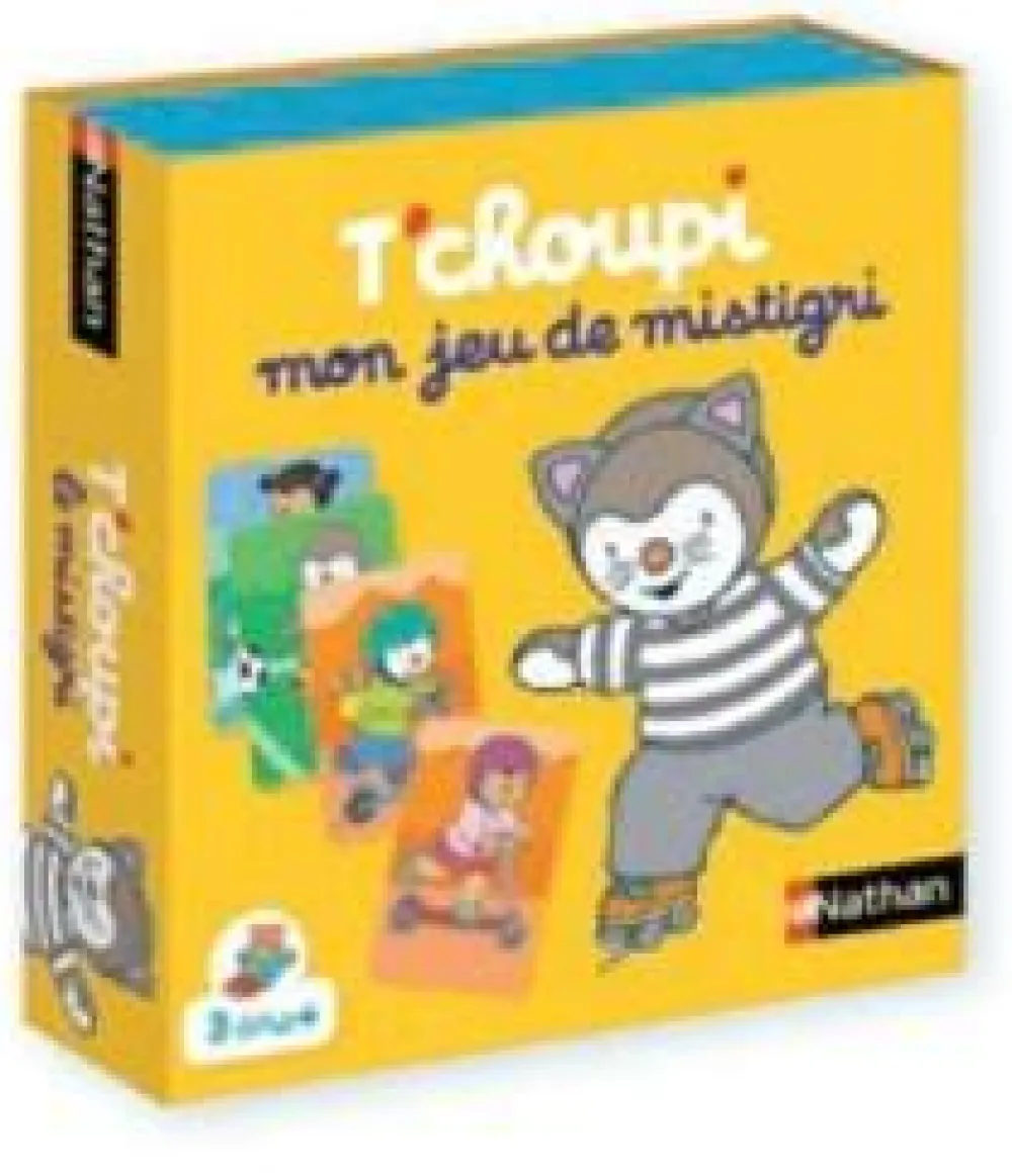 Nathan Mon Jeu De Mistigri T'Choupi^ Jeux D'Apprentissage