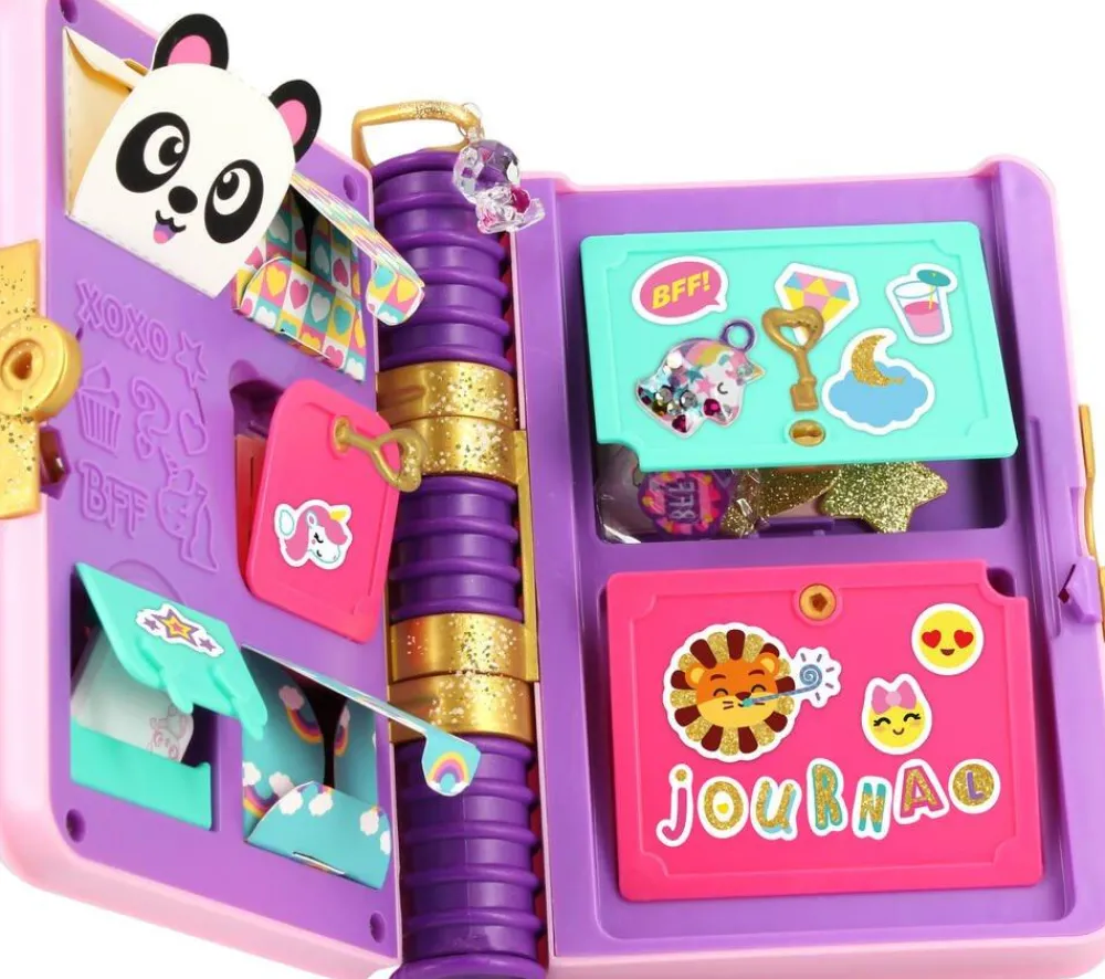 Diset Mon journal à secret pailleté - Funlockets^ Mini-Univers