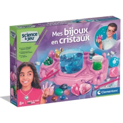 Clementoni Mon laboratoire - Mes bijoux en cristaux^ Physique Et Chimie
