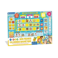 Clementoni Mon premier calendrier magnétique^ Apprentissage Du Temps Et De La Saisonnalité