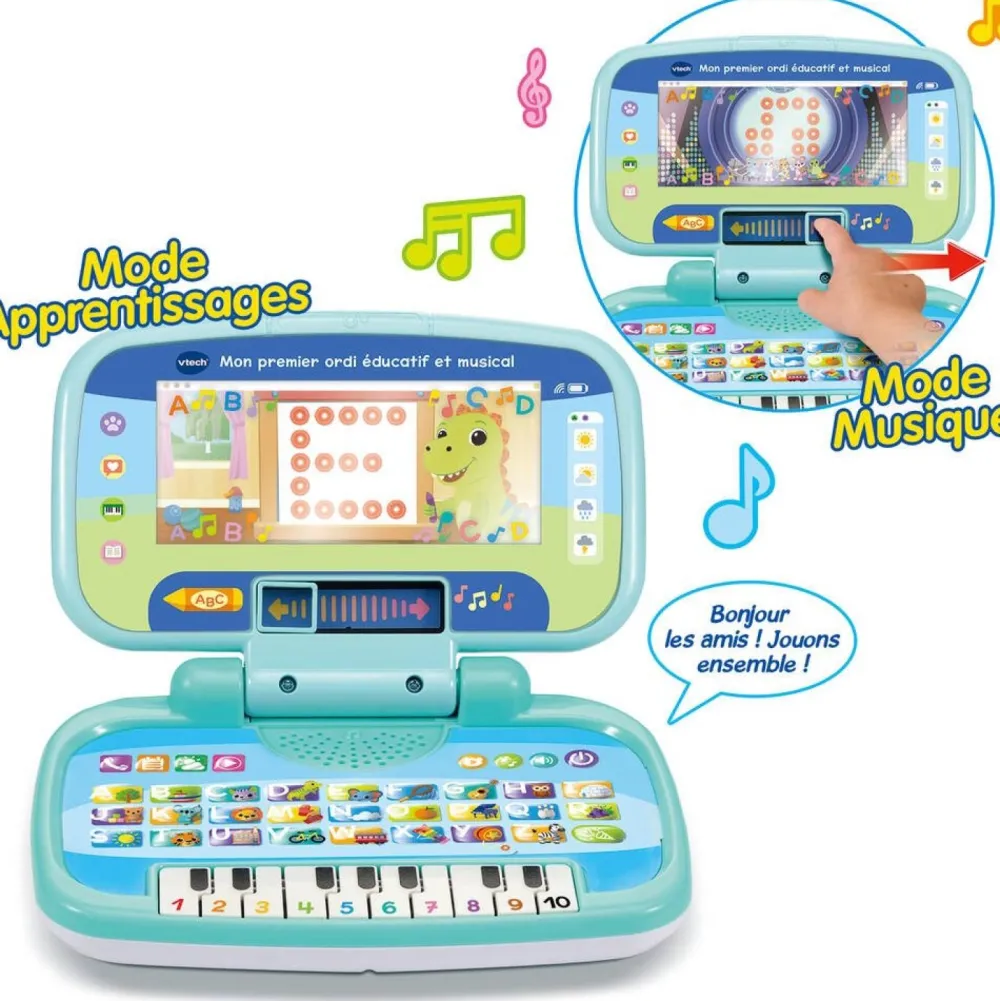 Varta Mon premier ordi éducatif et musical^ Ordinateurs Et Tablettes Éducatives