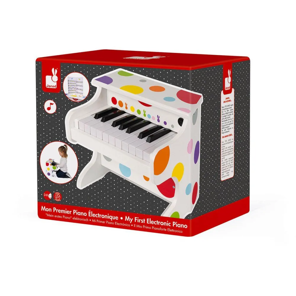 Varta Mon premier piano électronique Confetti^ Pianos, Guitares Et Instruments À Cordes