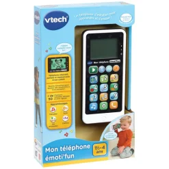 Varta Mon téléphone émotifun noir et blanc^ Jouets D'Éveil Électroniques