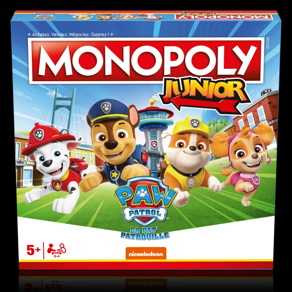 Winning Moves Monopoly junior La Pat'Patrouille^ Monopoly