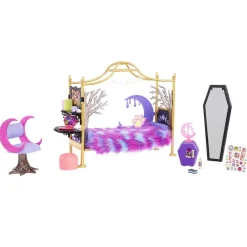 Mattel Monster High - La chambre de Clawdeen Wolf^ Poupées Mannequins