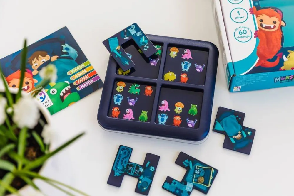 Smart Games Monstres Sous Le Lit - -^ Jeux De Stratégie Et De Réflexion