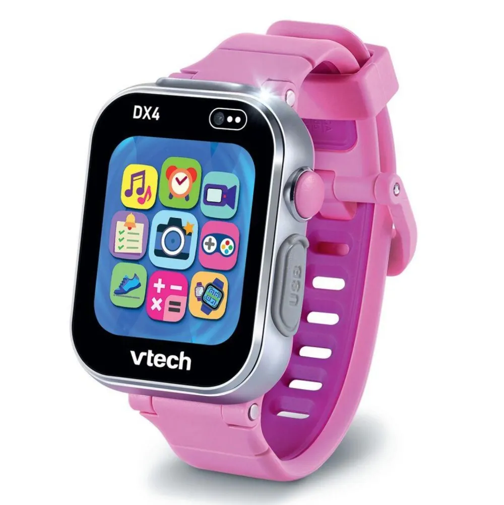 VTech Montre Kidizoom Smartwatch DX4 rose^ Réveils