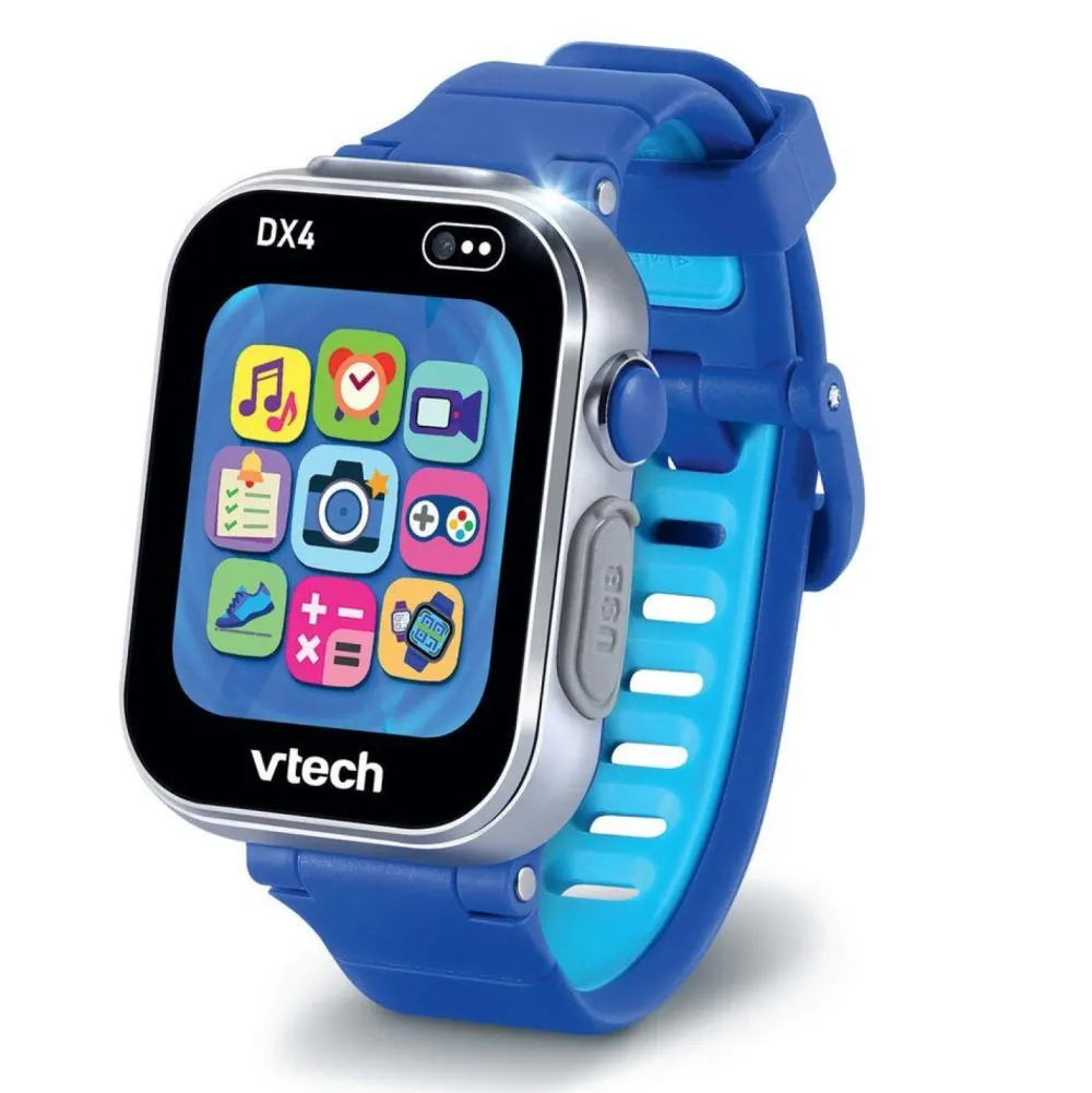 VTech Montre Kidizoom Smartwatch DX4 bleu^ Réveils