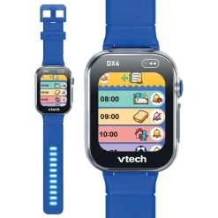 VTech Montre Kidizoom Smartwatch DX4 bleu^ Réveils