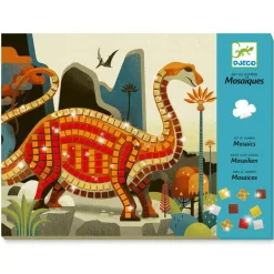 Djeco Mosaïques De Dinosaures^ Sables, Paillettes Et Mosaïques