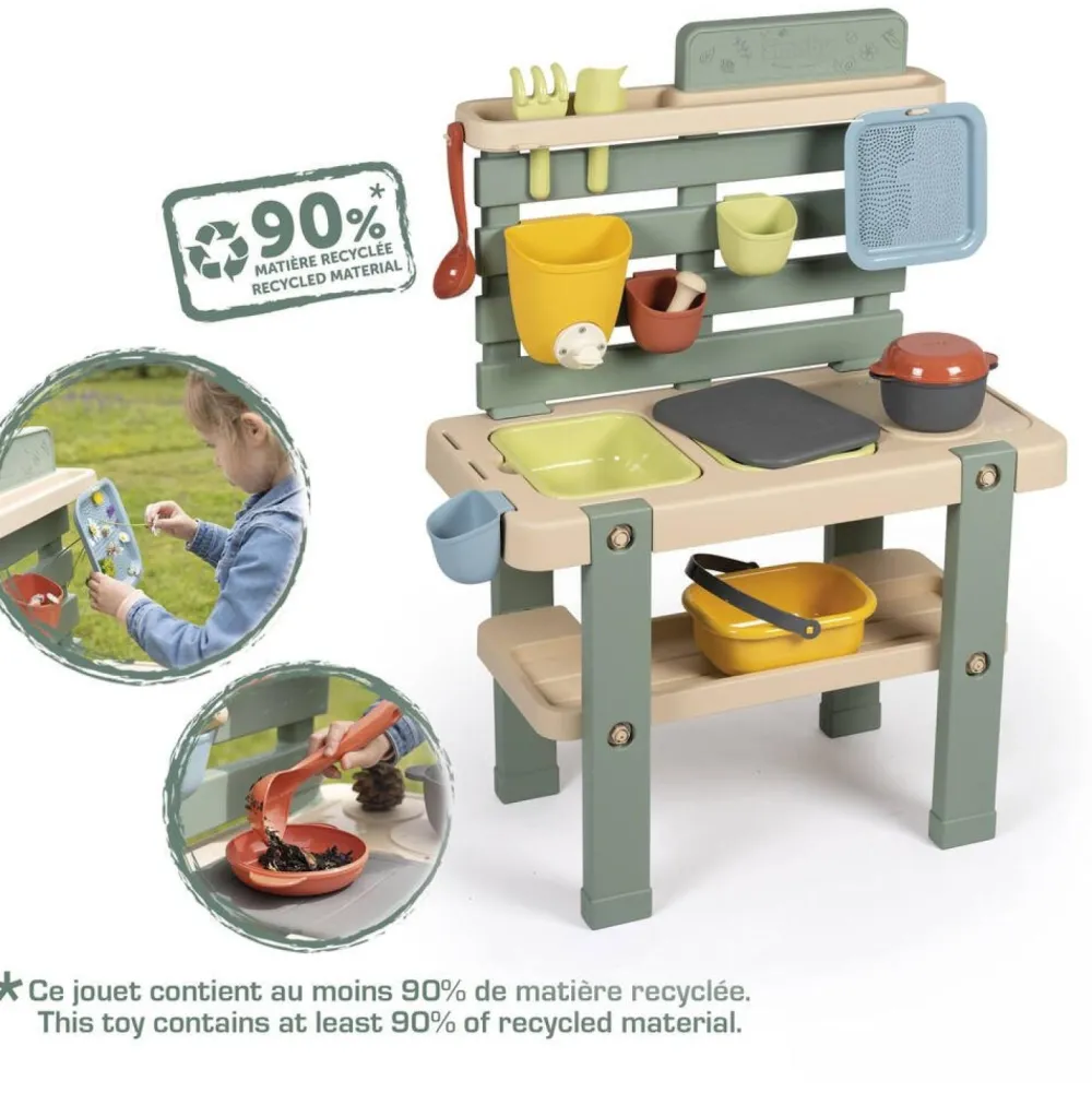 Smoby Mud Kitchen - Cuisine jardin life^ Maisons, Toboggans Et Jeux D'Extérieur