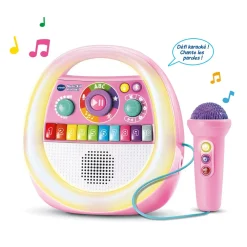 VTech Musickid Karaoke rose^ Karaoké, Lecteurs Cd Et Mp3 Et Casques