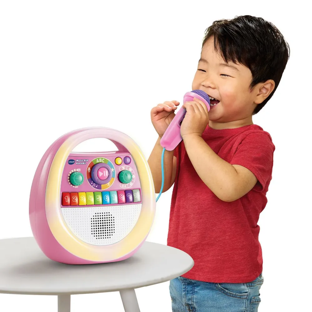 VTech Musickid Karaoke rose^ Karaoké, Lecteurs Cd Et Mp3 Et Casques
