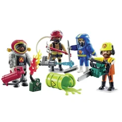 Playmobil My figures Métier à risque - Action Heroes 71468^ La Ville, La Police Et Les Secours