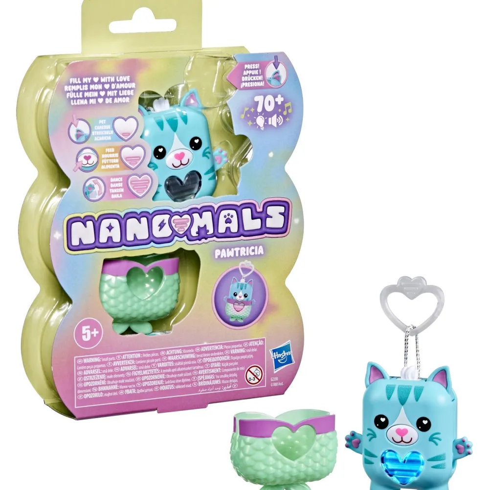 Hasbro Nano Mals Pawtricia le chaton bleu^ Ordinateurs Et Tablettes Éducatives