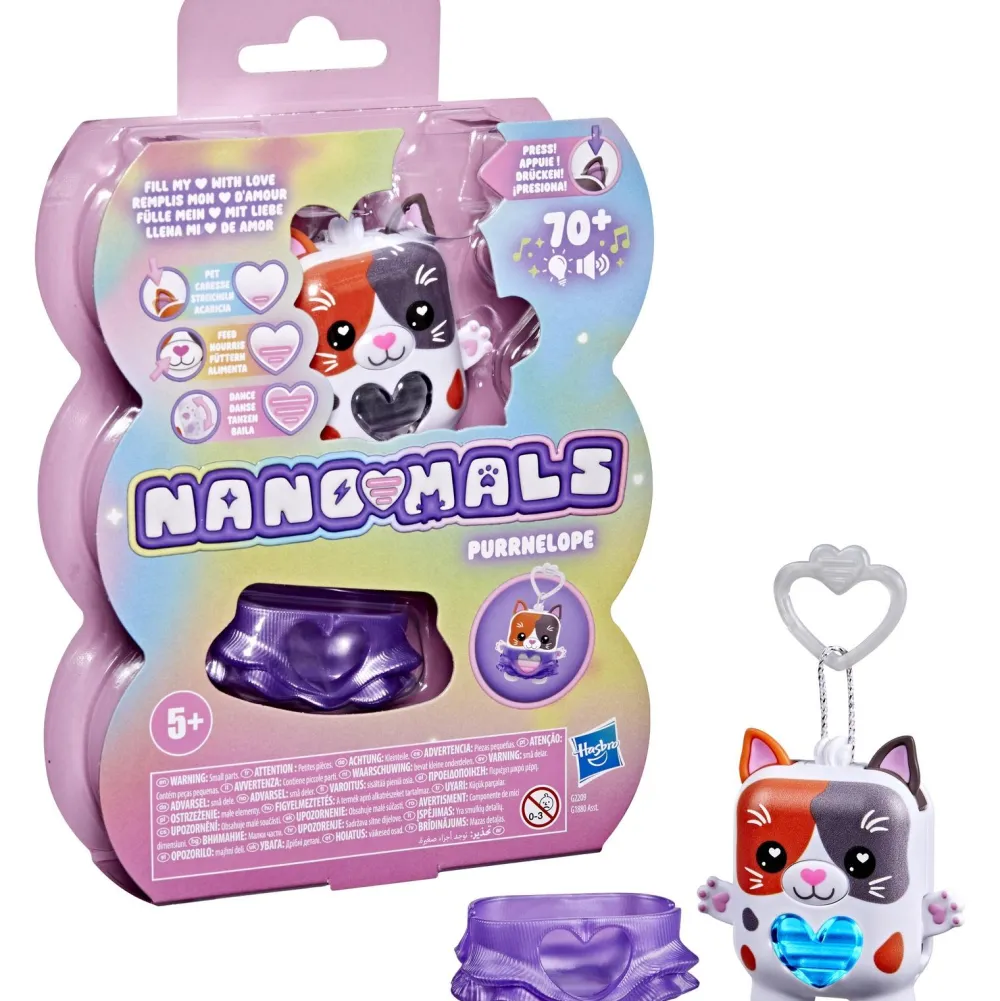 Hasbro Nano Mals Purrnelope le chaton tricolore^ Ordinateurs Et Tablettes Éducatives